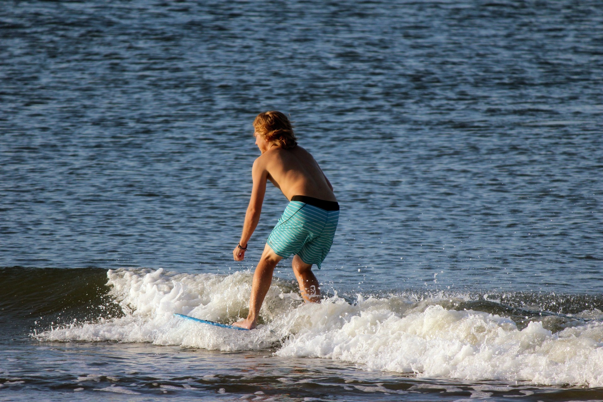 guy surfing surf board free photo