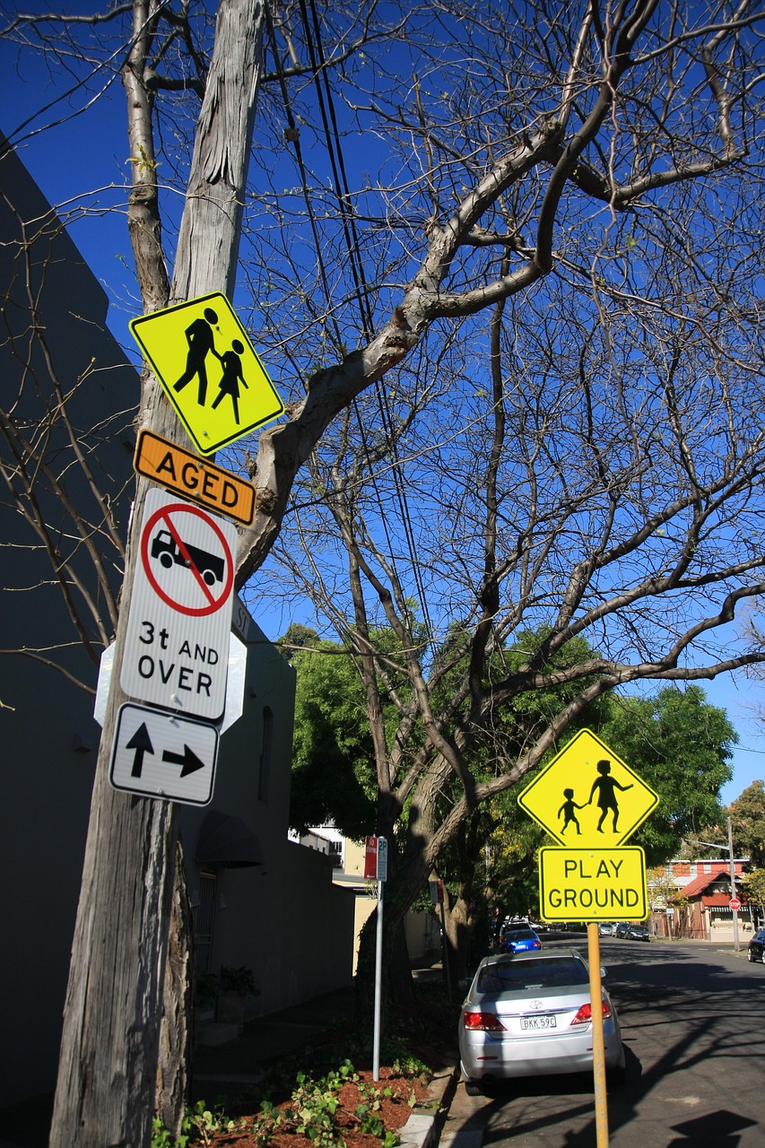 surry hill road road signs free photo