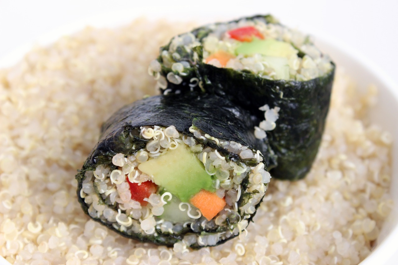 sushi vegetarian sushi vegan sushi free photo