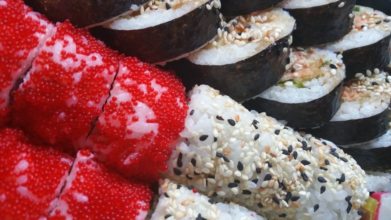 sushi food asian free photo