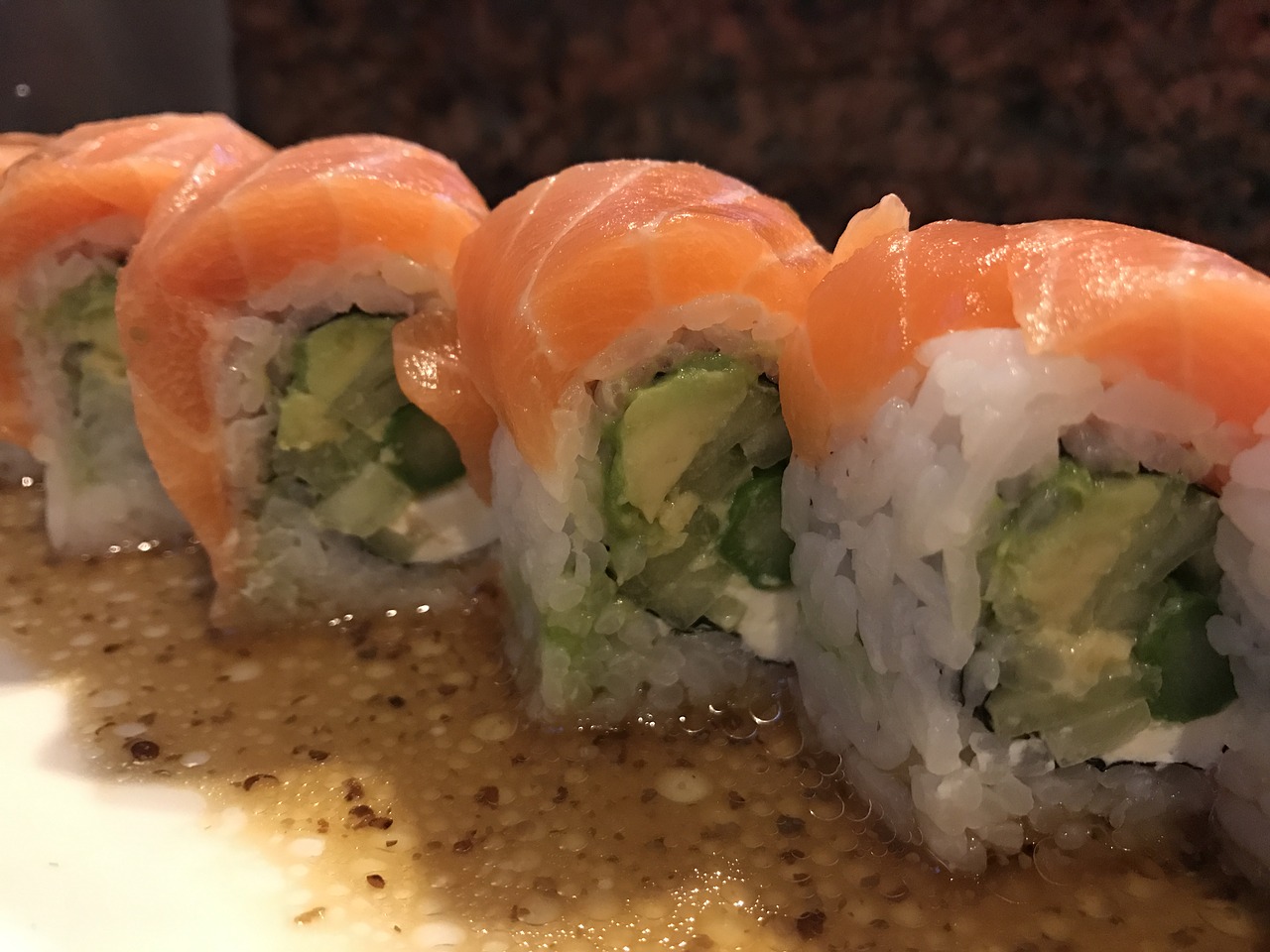 sushi roll japanese free photo