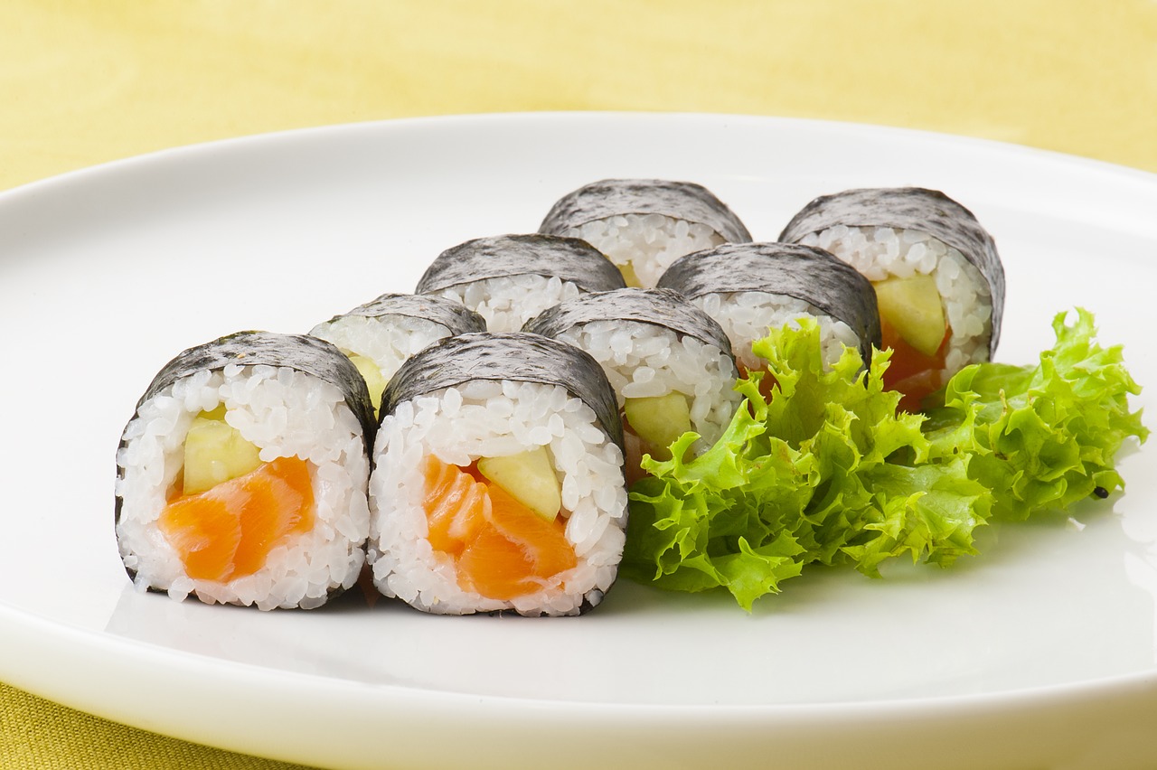 sushi food japan free photo