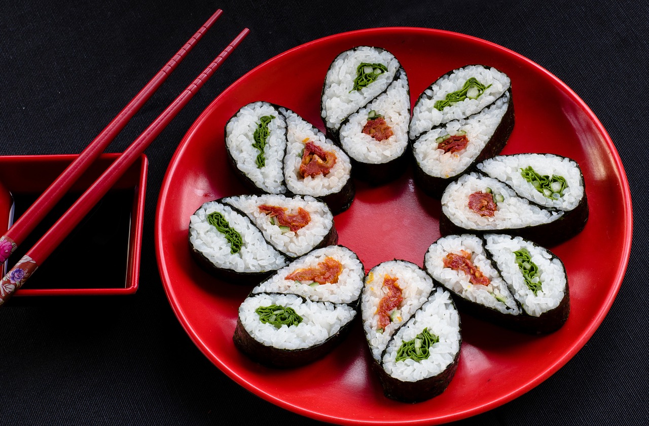 sushi japanese food japanese free photo