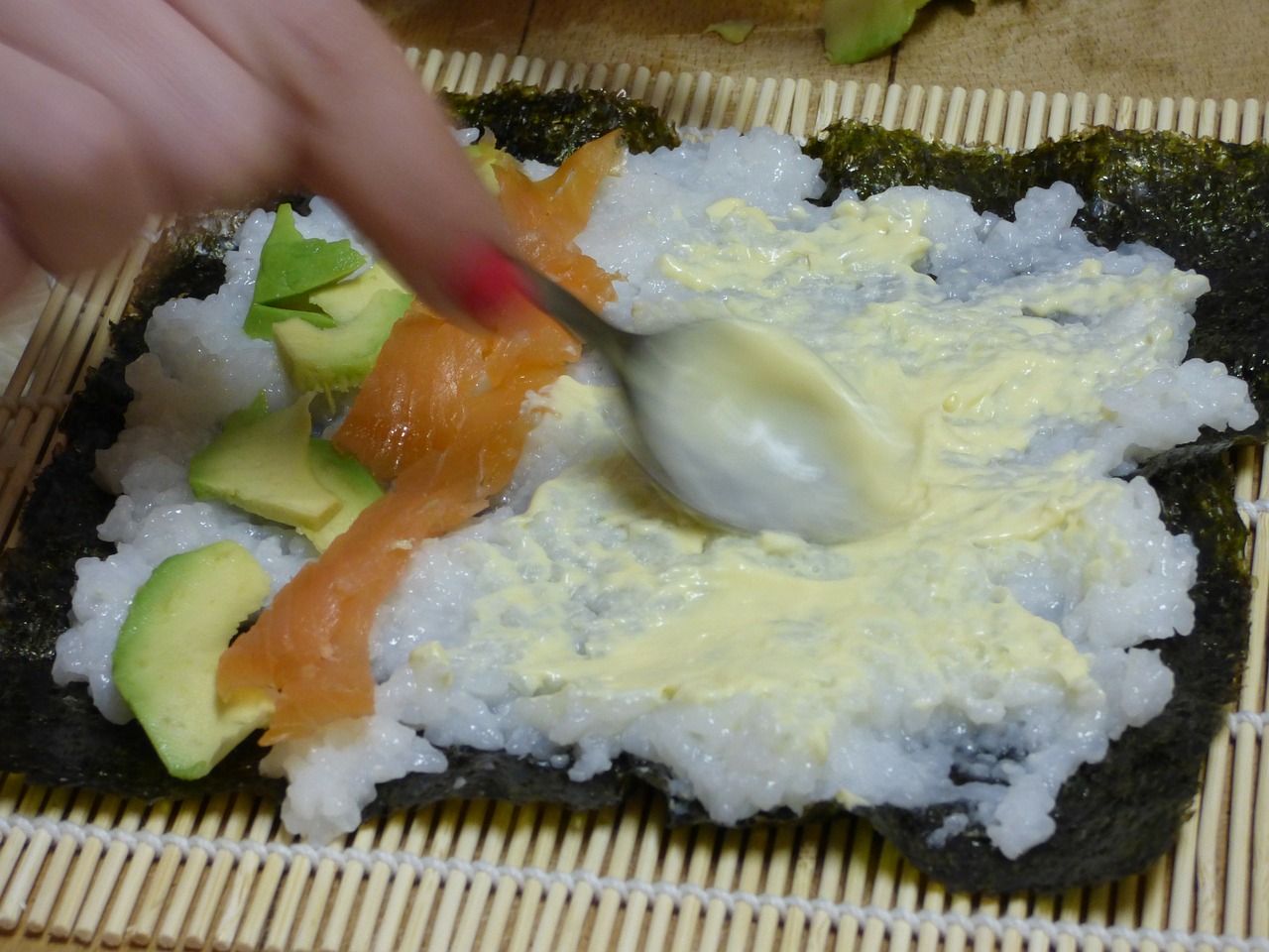 sushi rice japan free photo