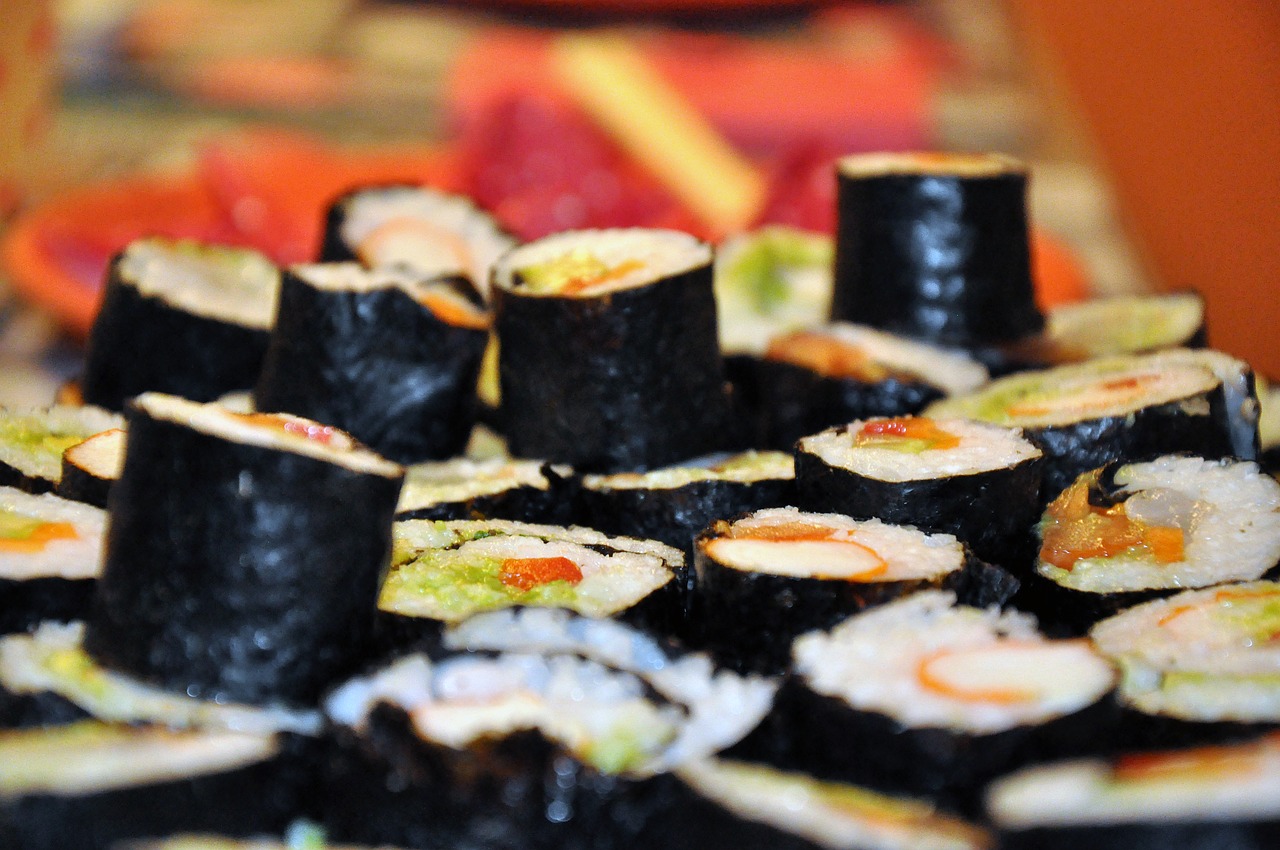 sushi eat asia free photo