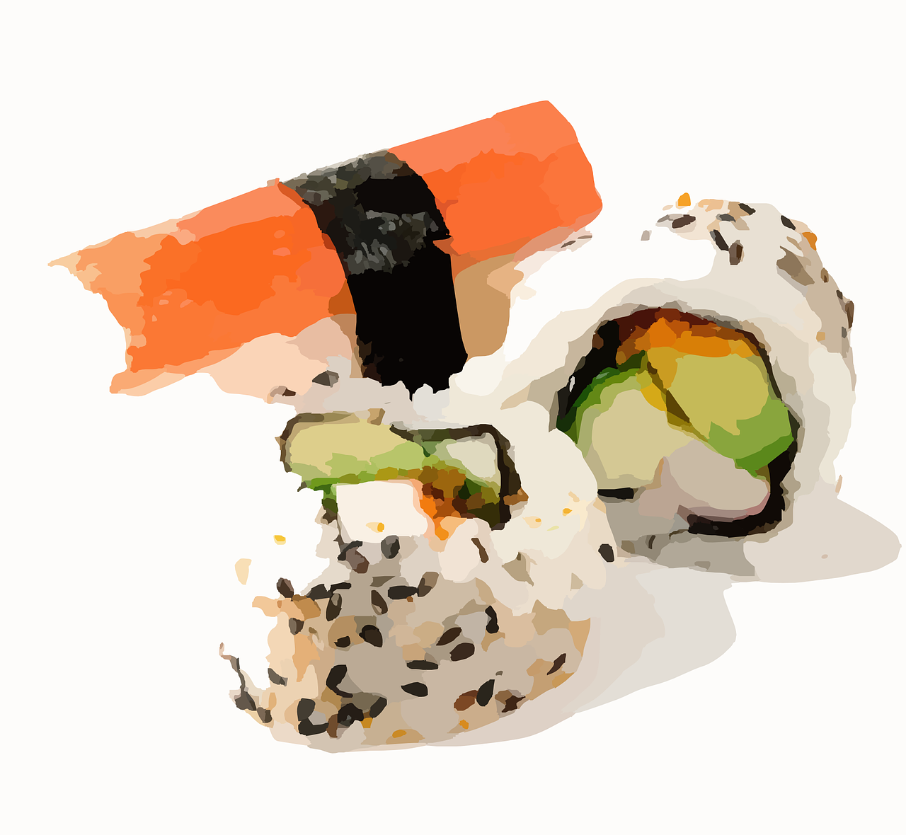 sushi food japan free photo