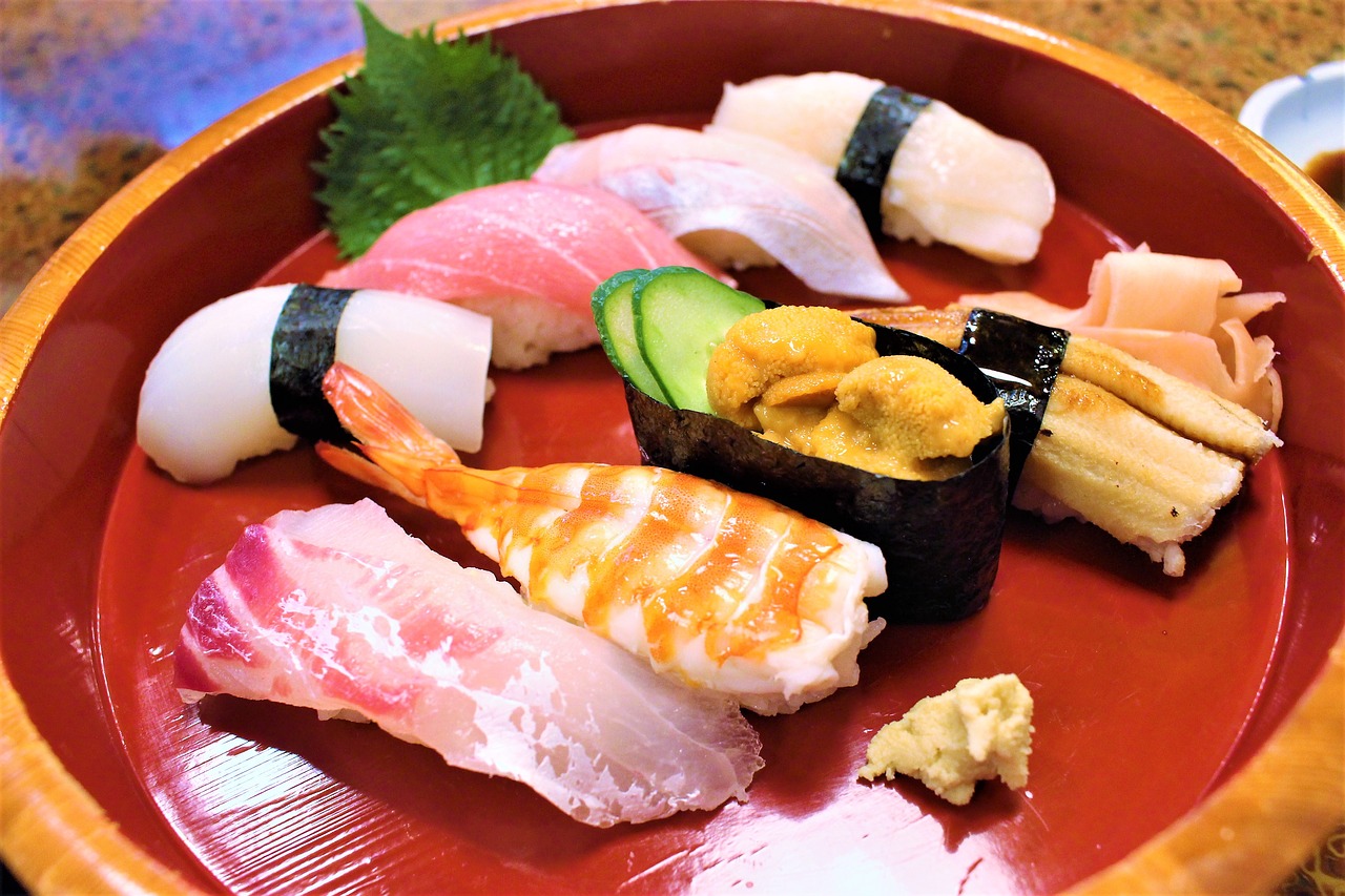 sushi  japanese food  japan free photo
