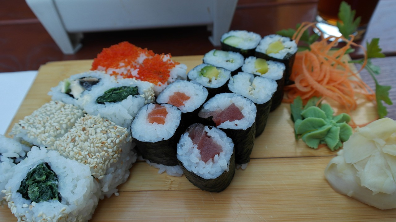 sushi japanese asia free photo
