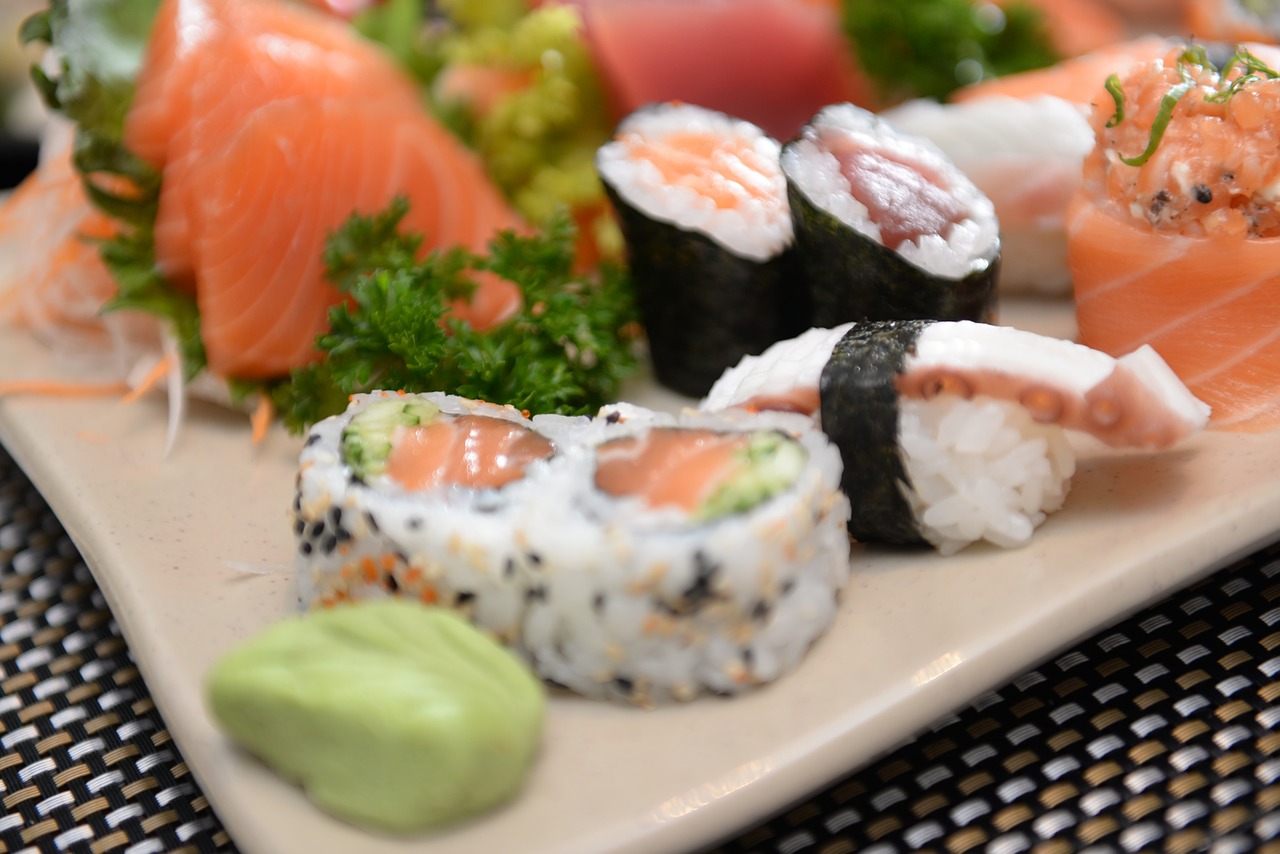 sushi sashimi japanese free photo