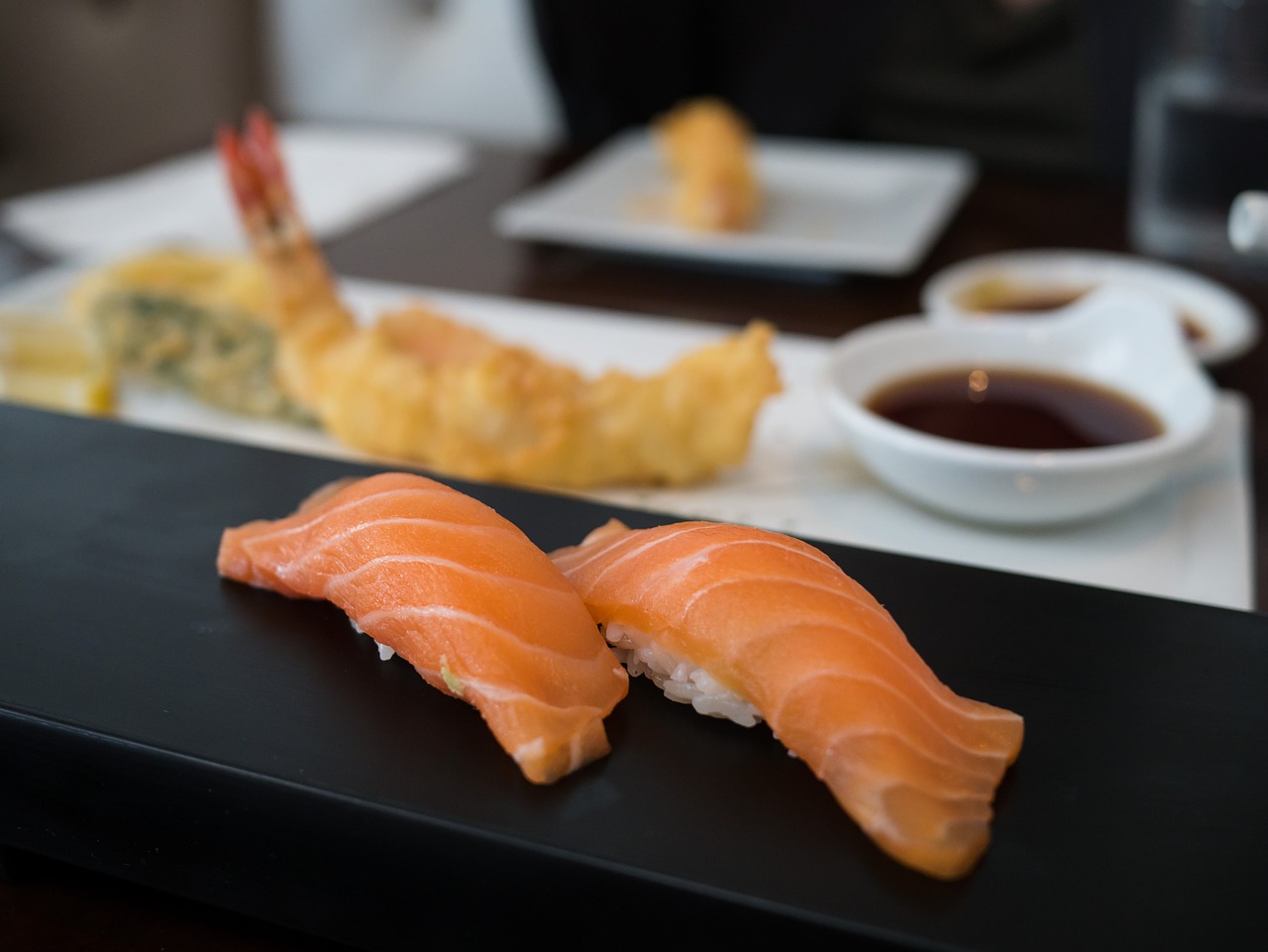sushi sake nigiri free photo