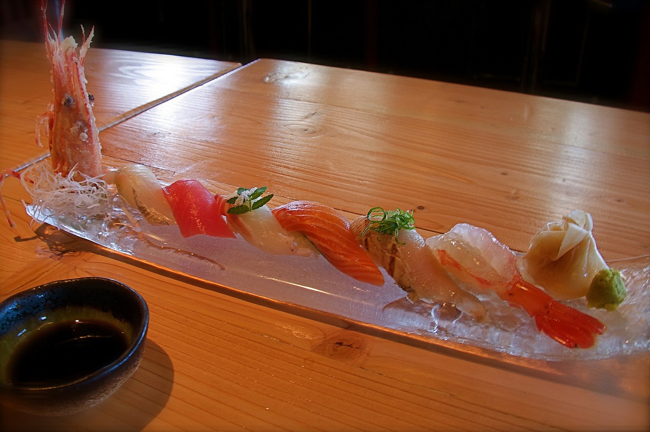 sushi food japanese free photo