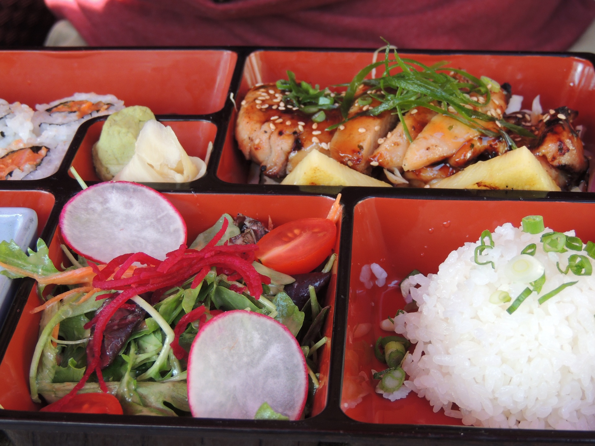 sushi bento box free photo
