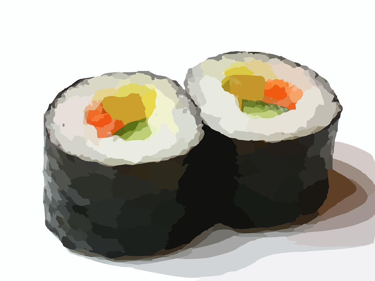 sushi roll sushi food free photo