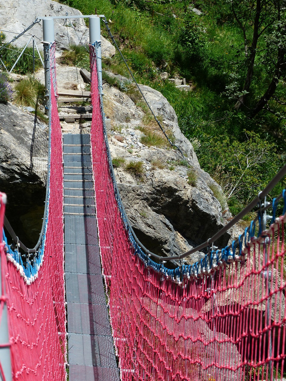 suspension bridge bridge crossing free photo