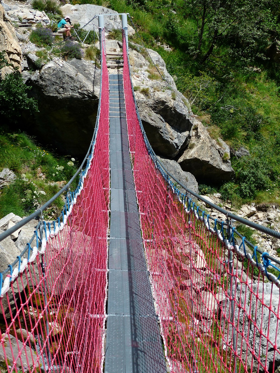 suspension bridge bridge crossing free photo