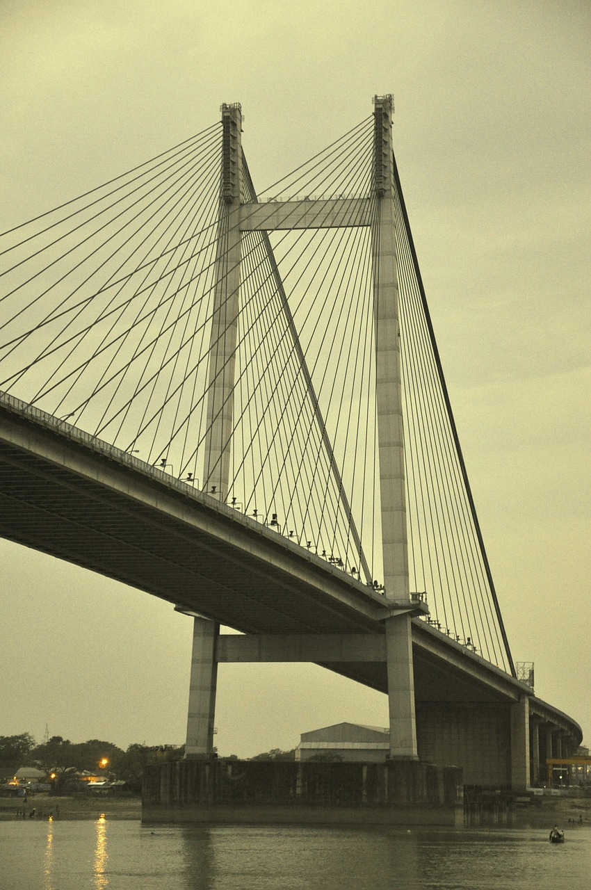suspension bridge cable bridge free photo