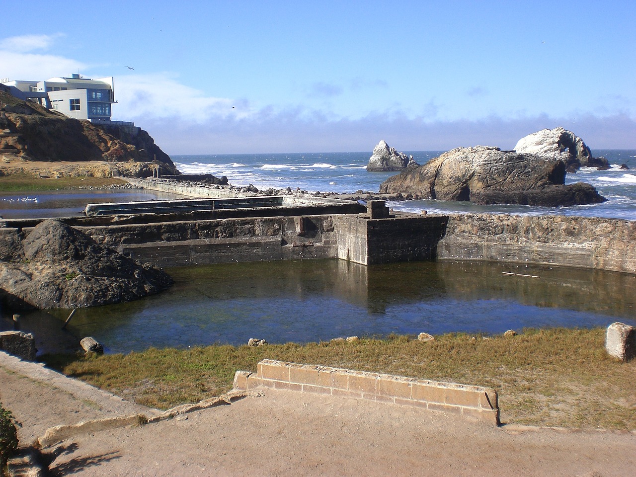 sutro bath ruins san francisco free photo