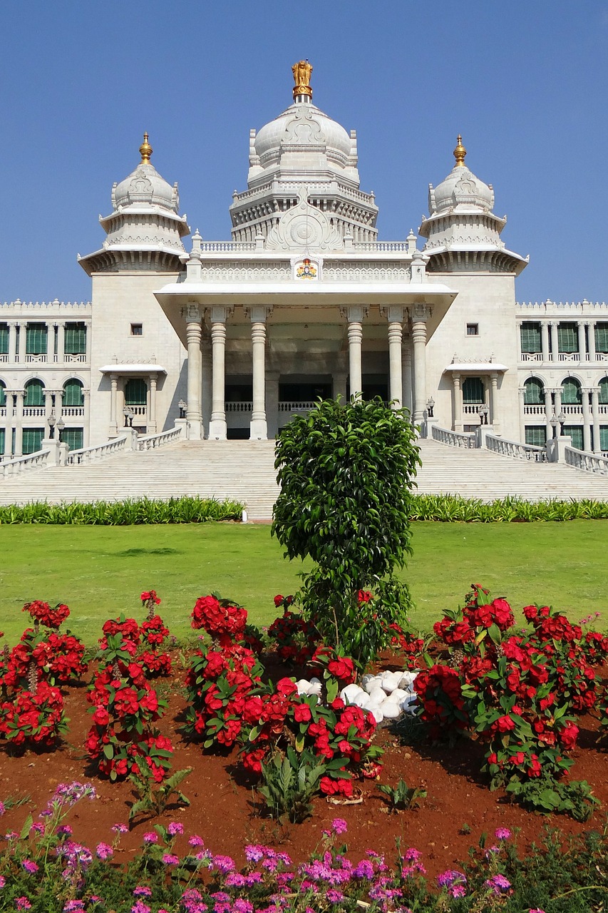 suvarna vidhana soudha belgaum legislative building free photo