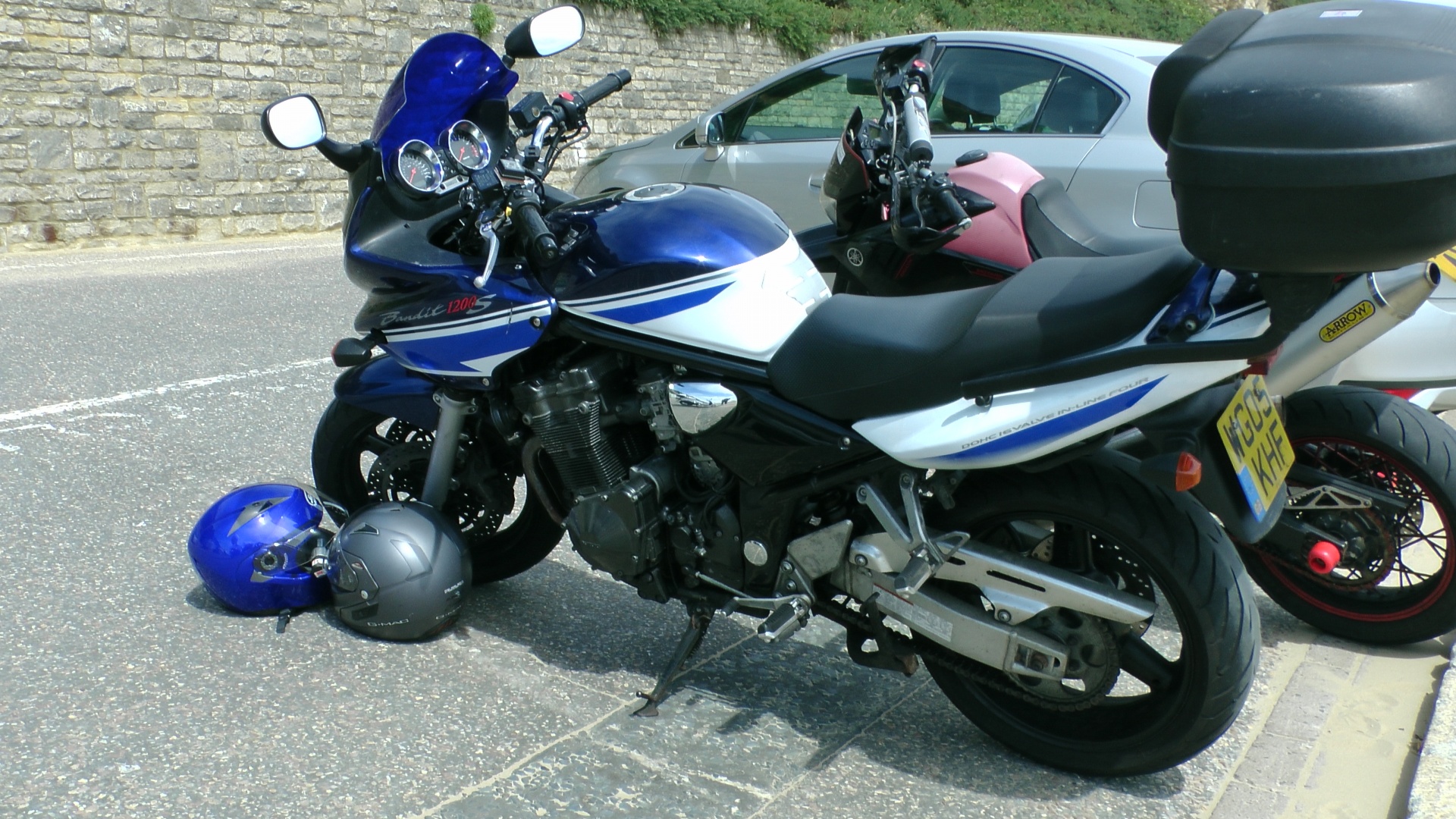 motorcycle suzuki bandit free photo