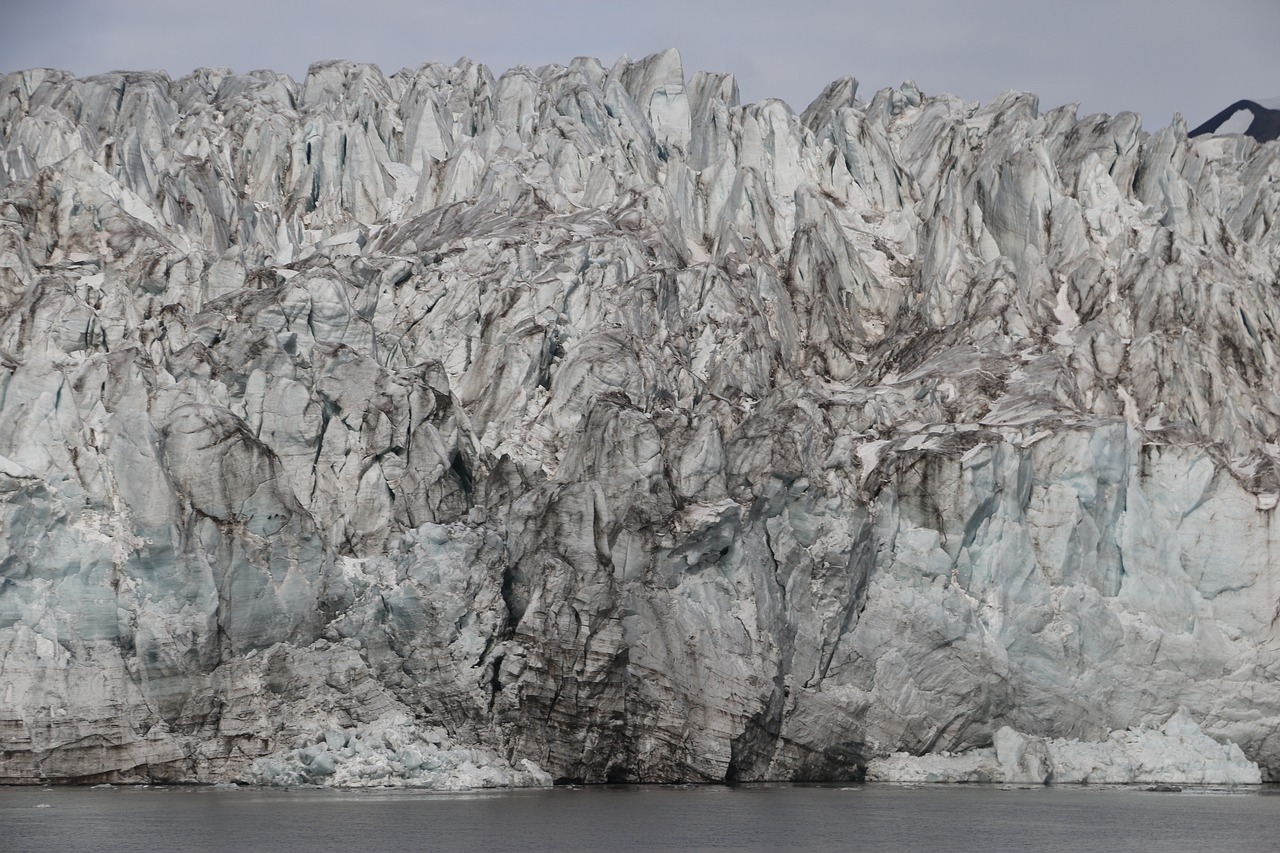 svalbard ice glacier free photo