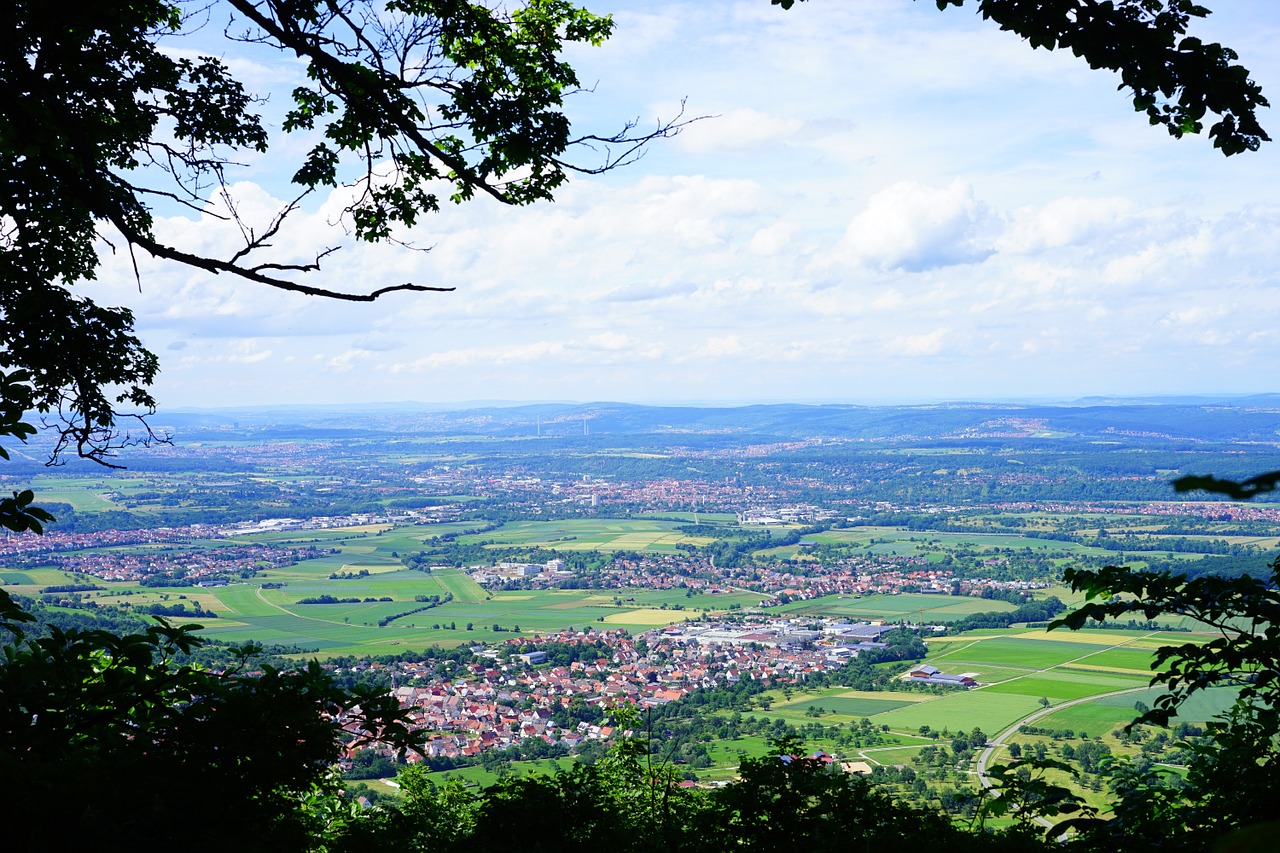 swabian alb bissingen an der teck viewpoint free photo