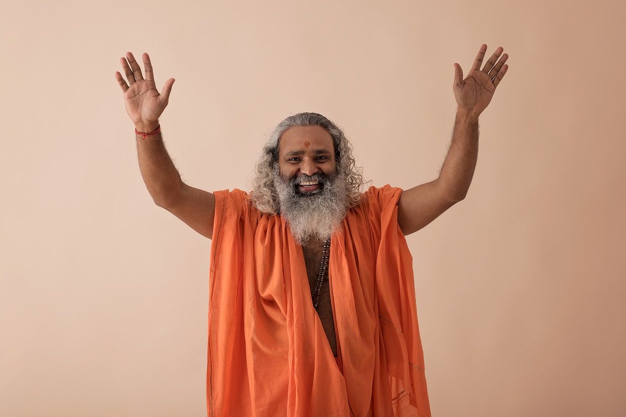 swami ananda saraswati  bhakti yoga  meditation free photo
