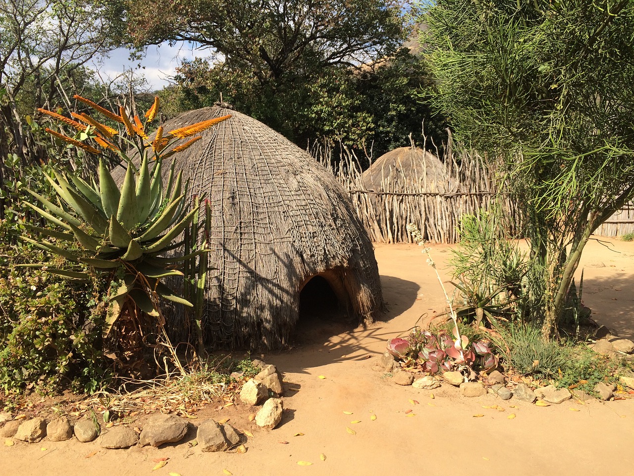swaziland africa village free photo