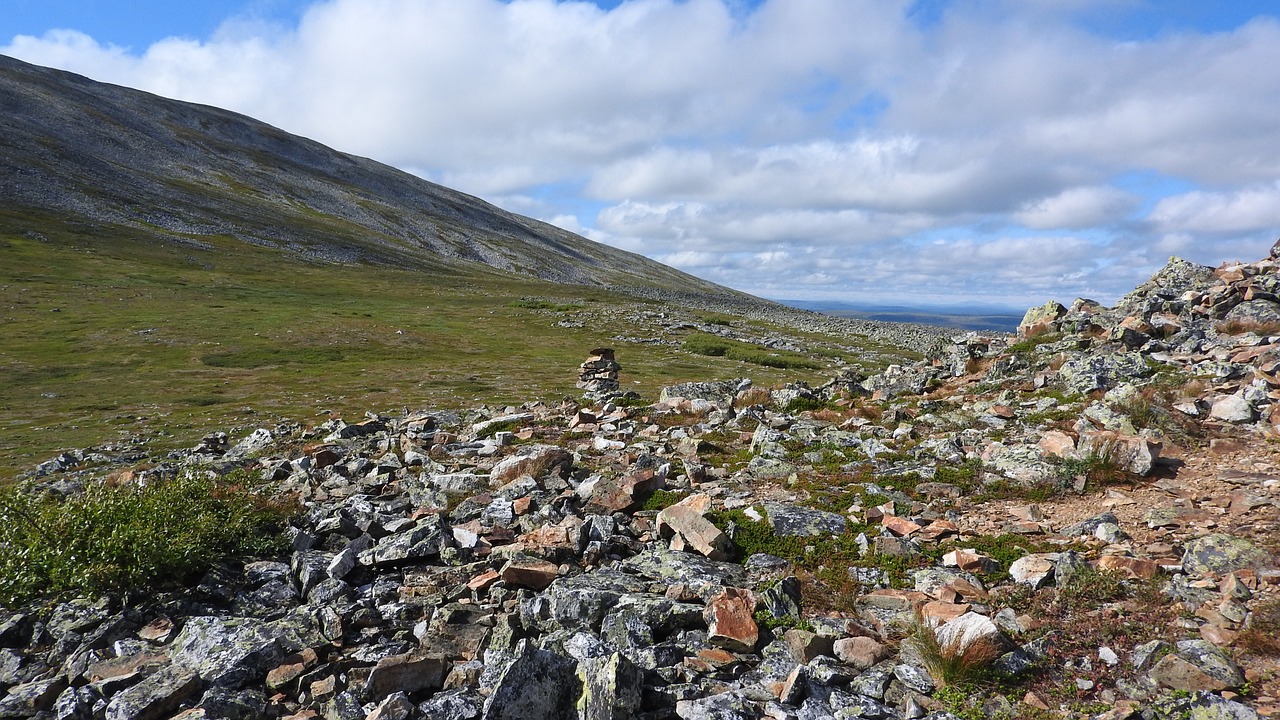 sweden landscape mountains free photo