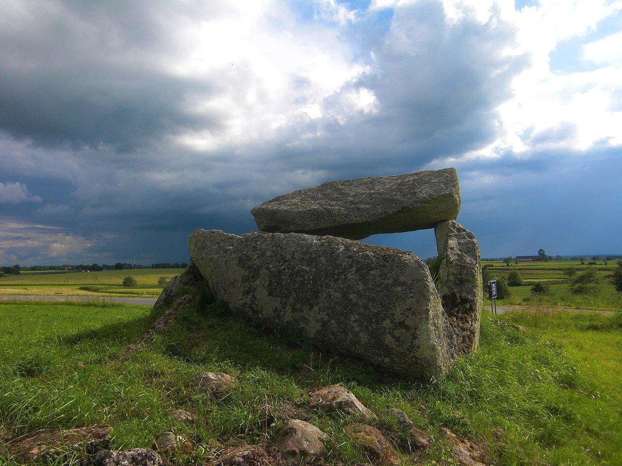 sweden neolithic grave historic free photo