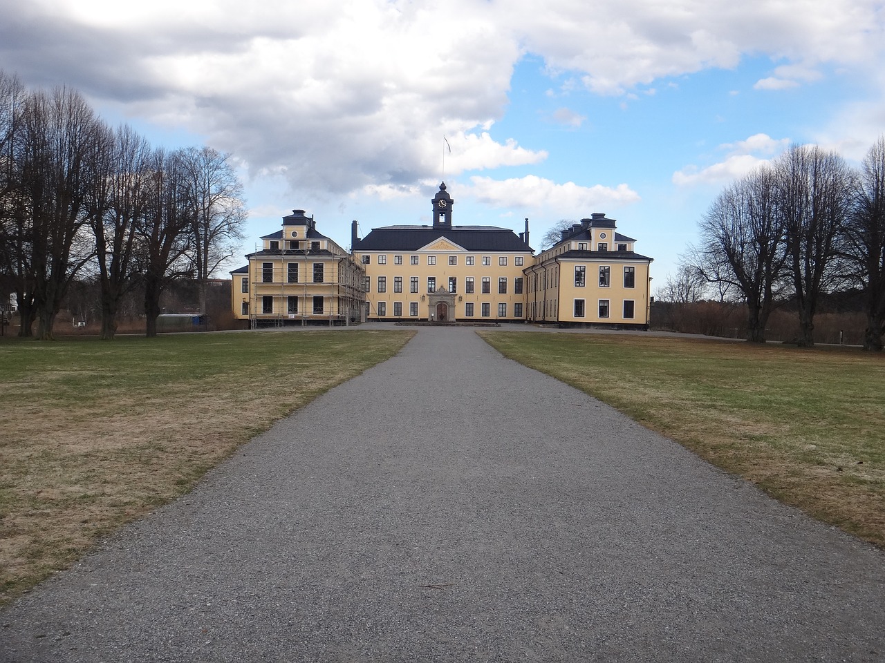 sweden castle summer free photo