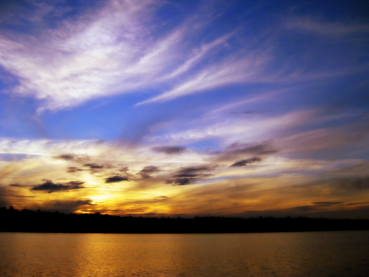 sweden lake landscape free photo