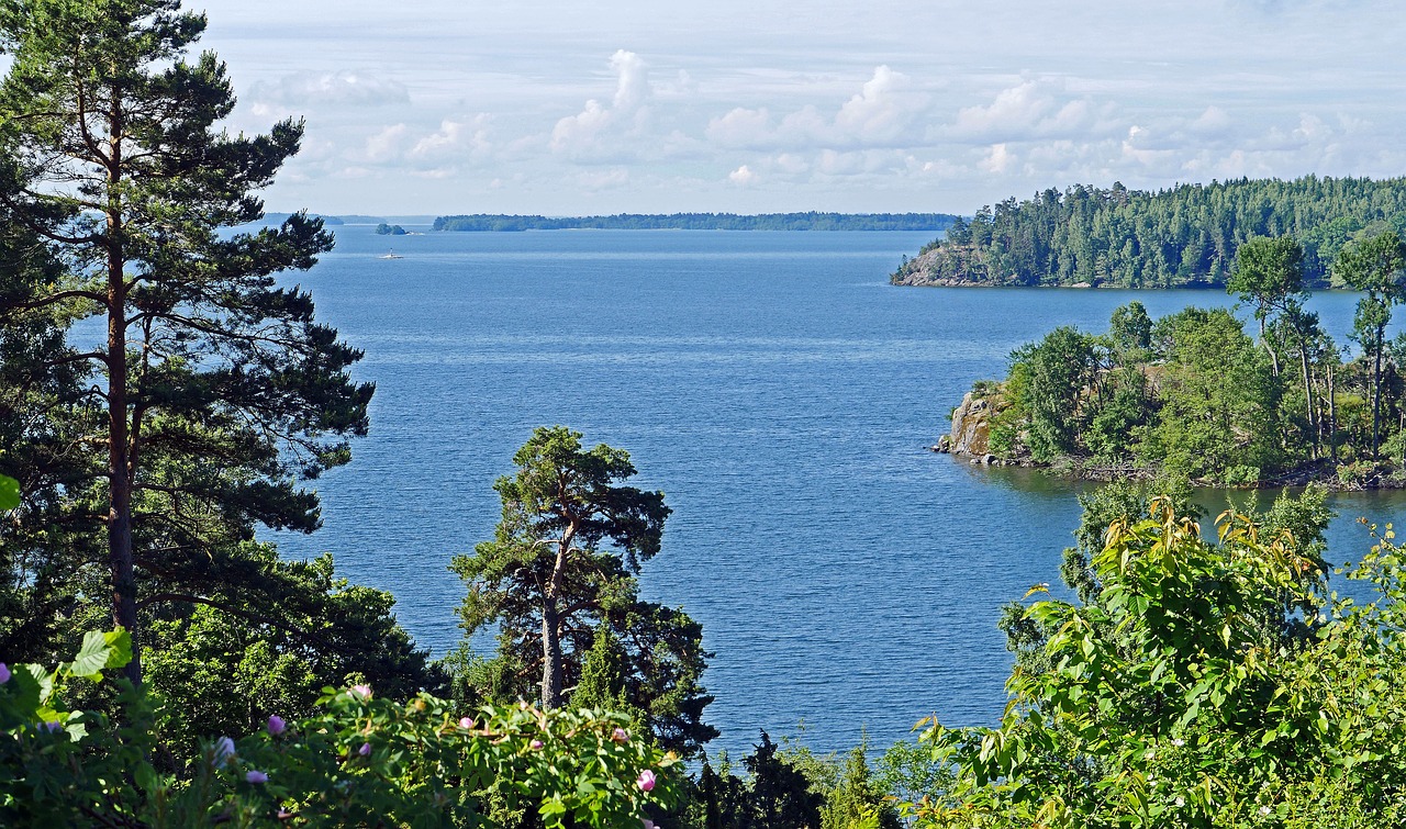 sweden mälaren lake free photo