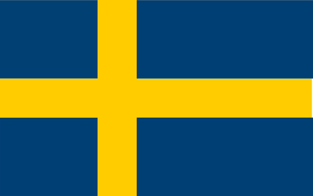 sweden flag nation free photo