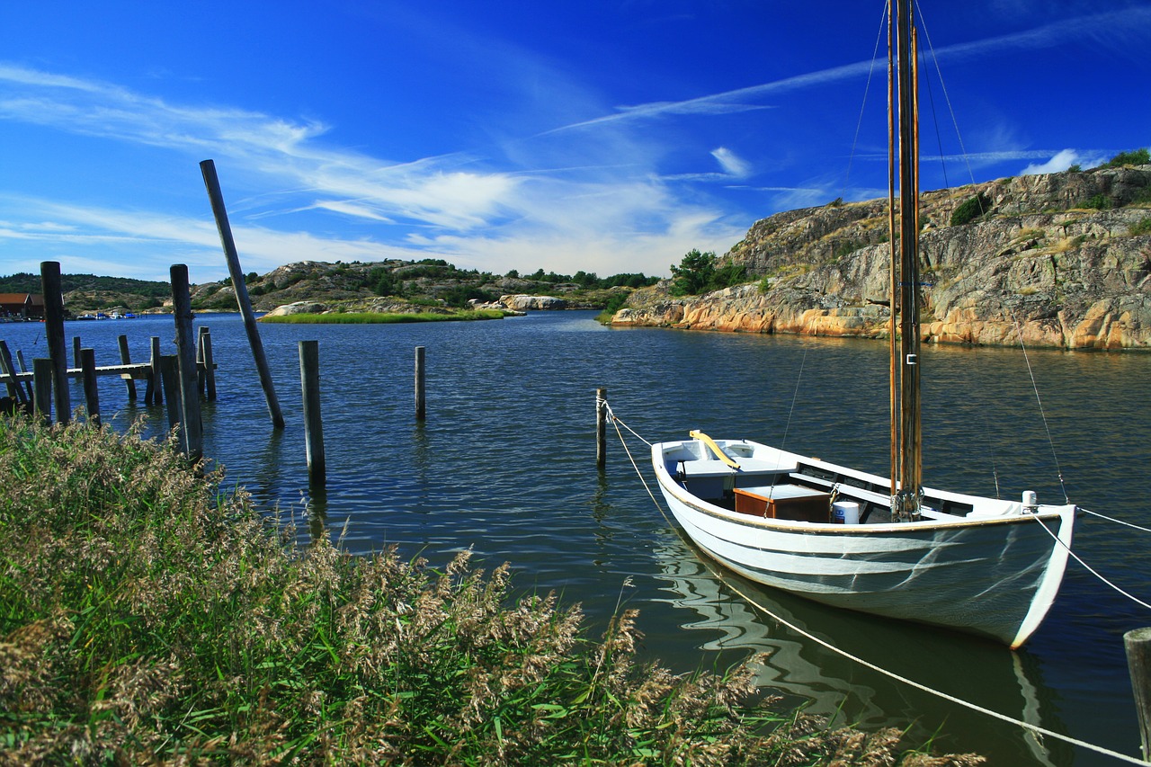 sweden coast archipelago free photo