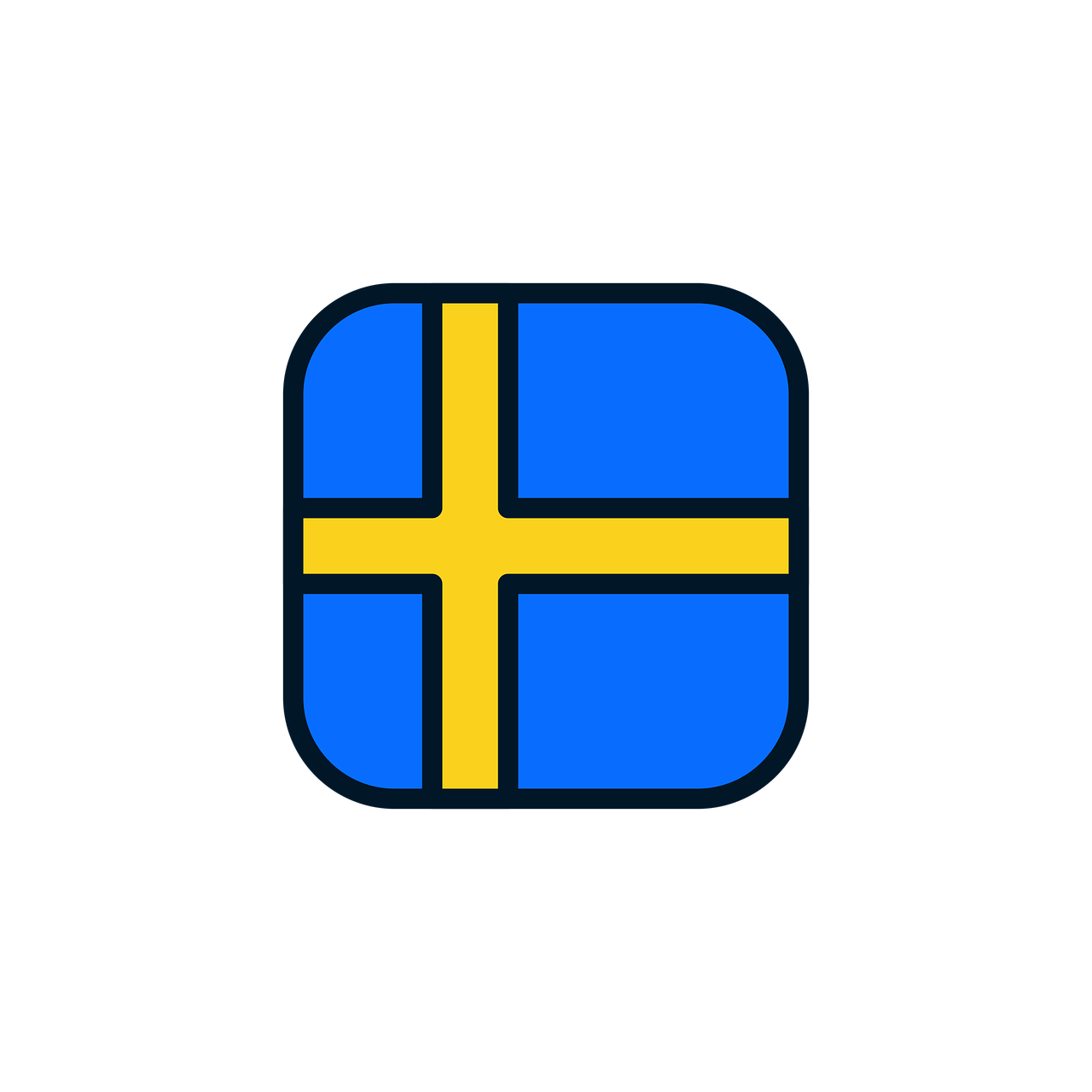 sweden  sweden icon  sweden flag free photo