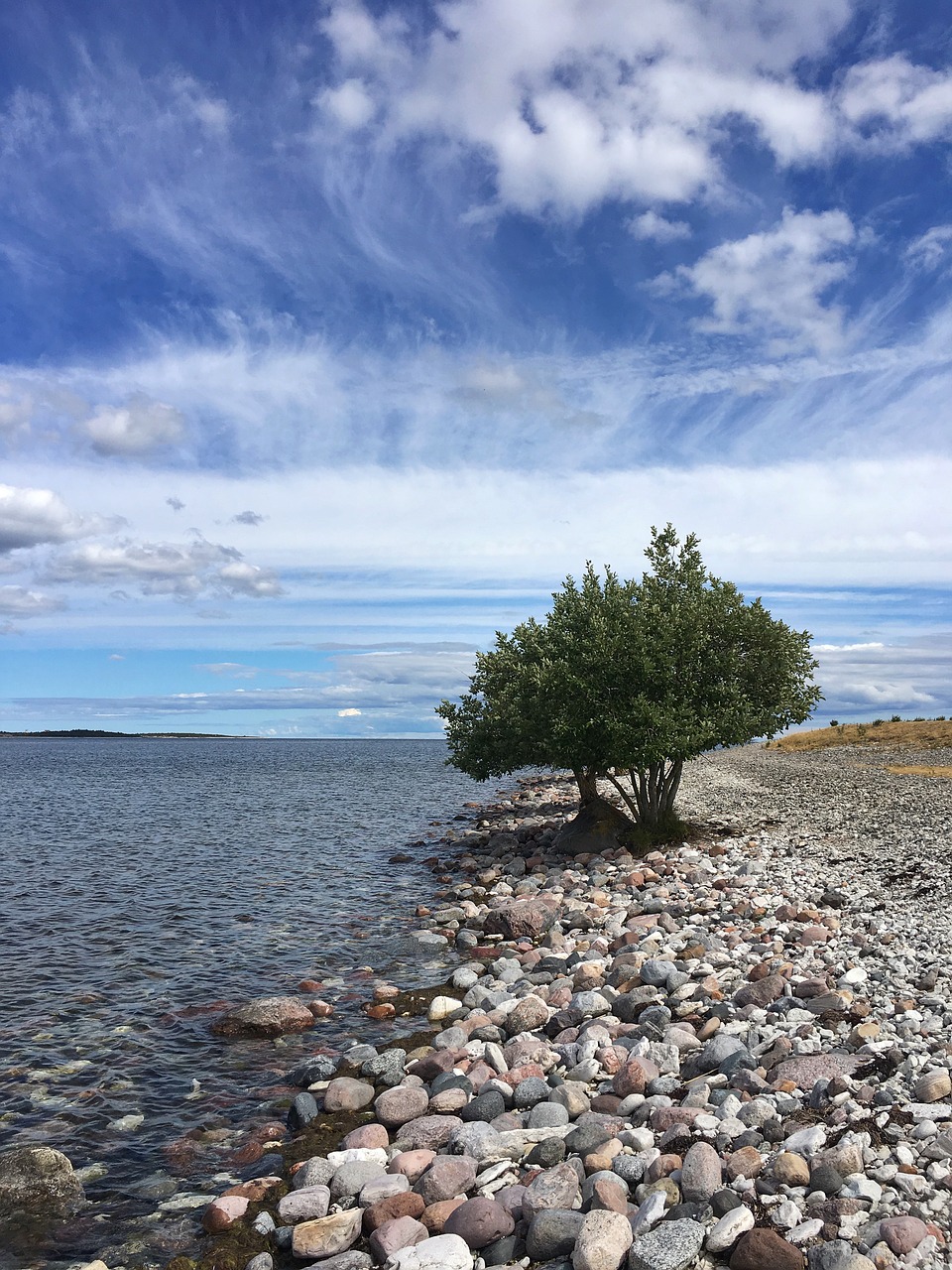 sweden  gotland  blue sky free photo