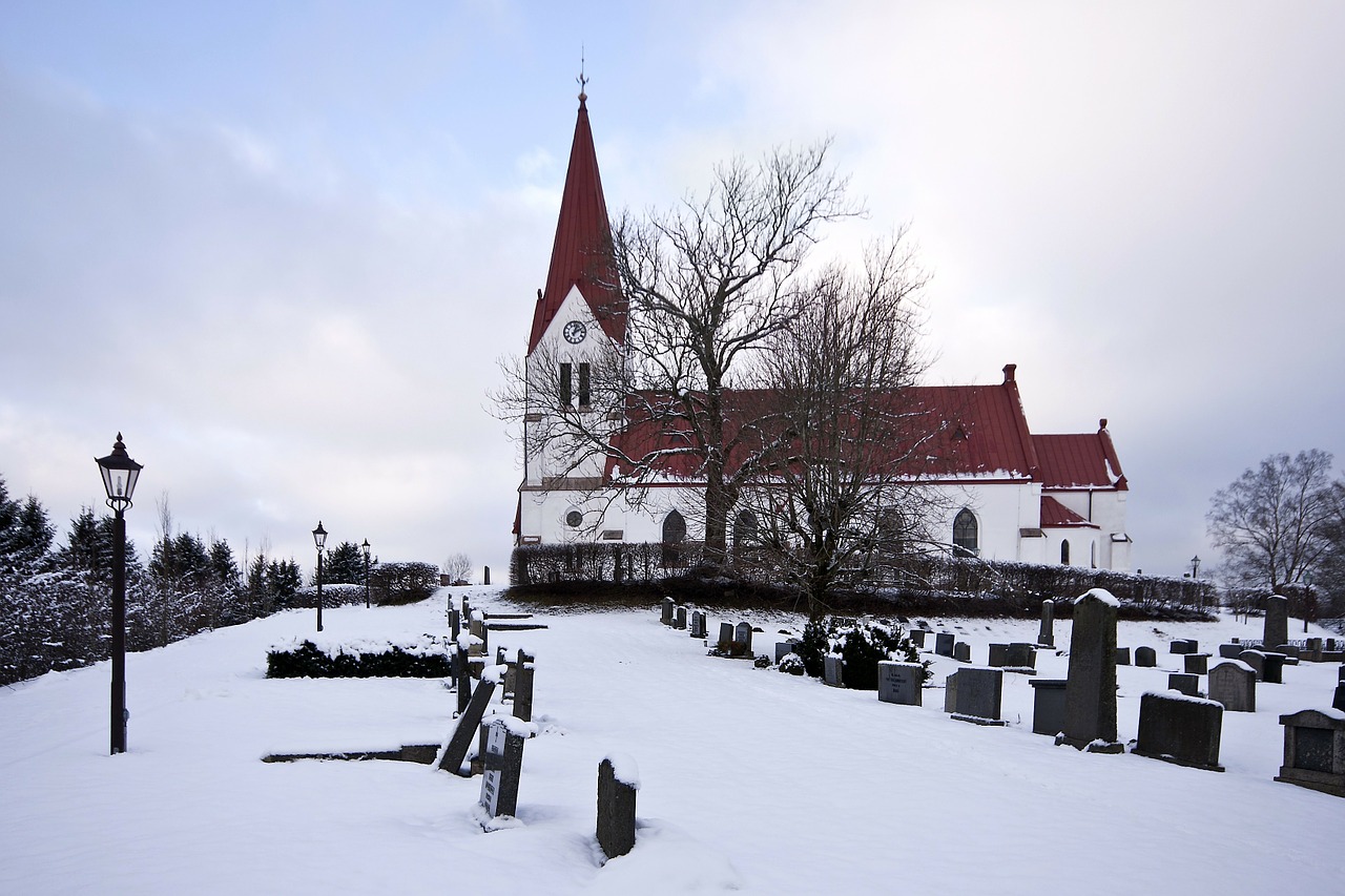 sweden church architecture free photo