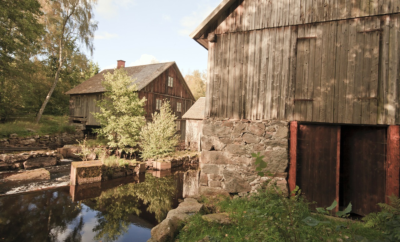 sweden barn house free photo