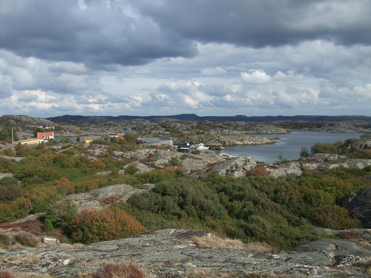 sweden coast archipelago free photo