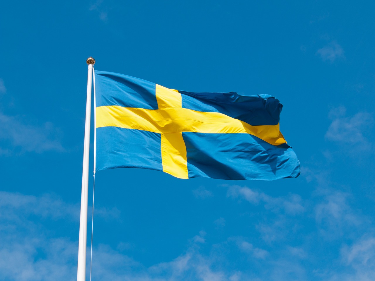 sweden flag swedish flag free photo