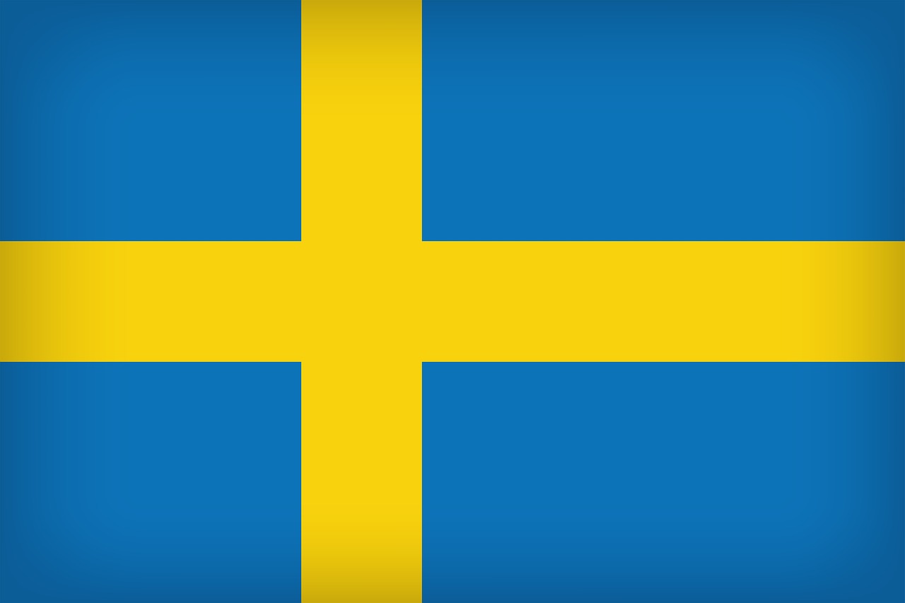 sweden flag background backdrop free photo