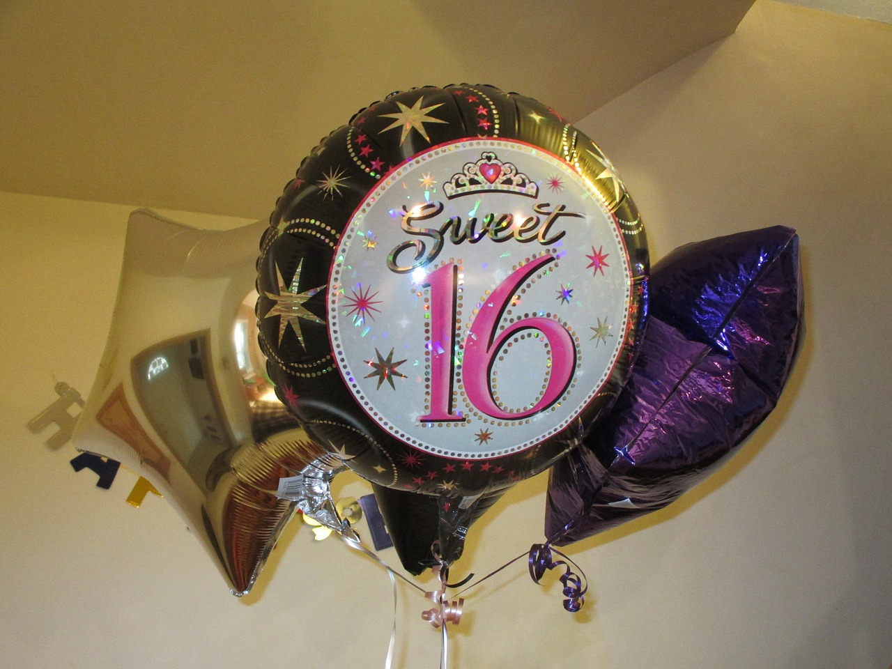 sweet sixteen balloons sweet sixteen balloons free photo