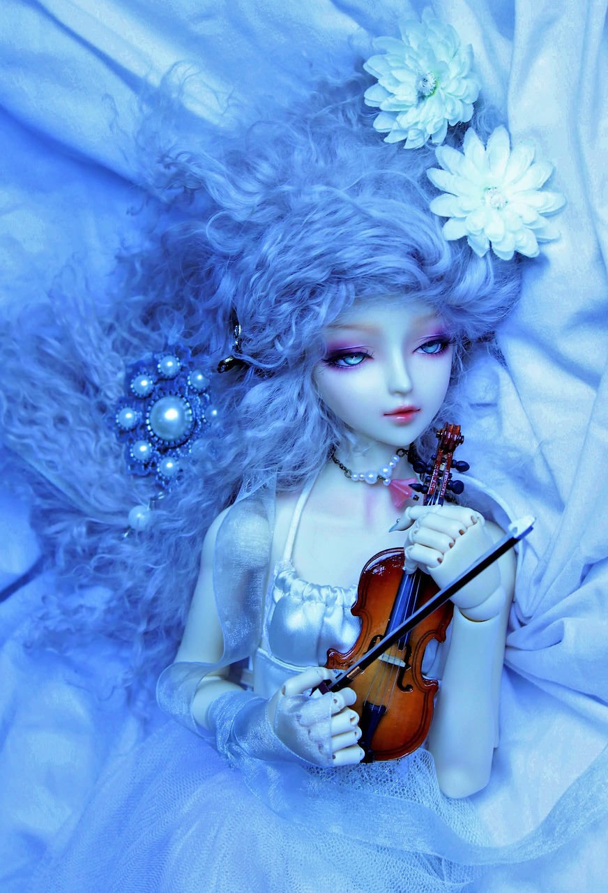 sweetness doll violin free photo