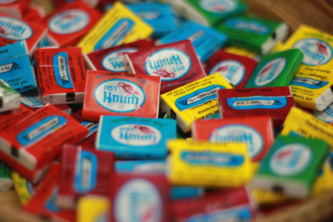 sweets chewing gum enjoy free photo