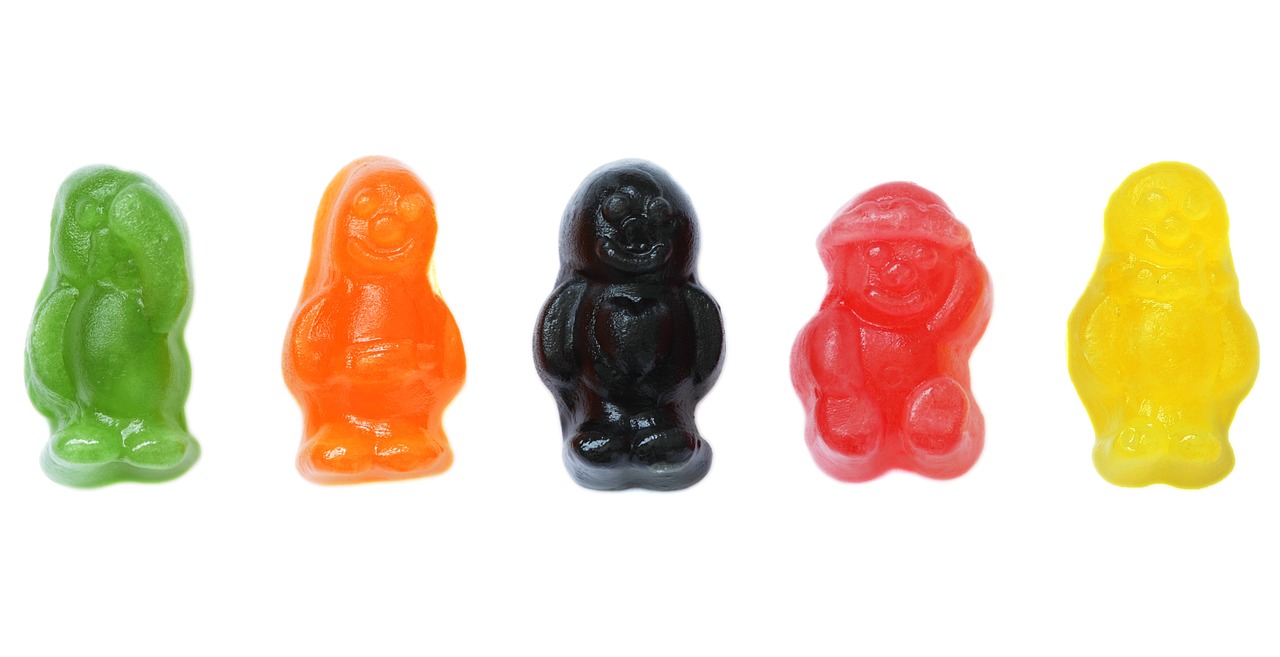 sweets jelly babies free photo