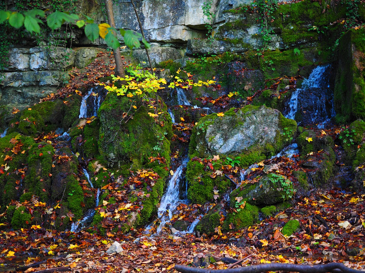 swell waterfall water free photo