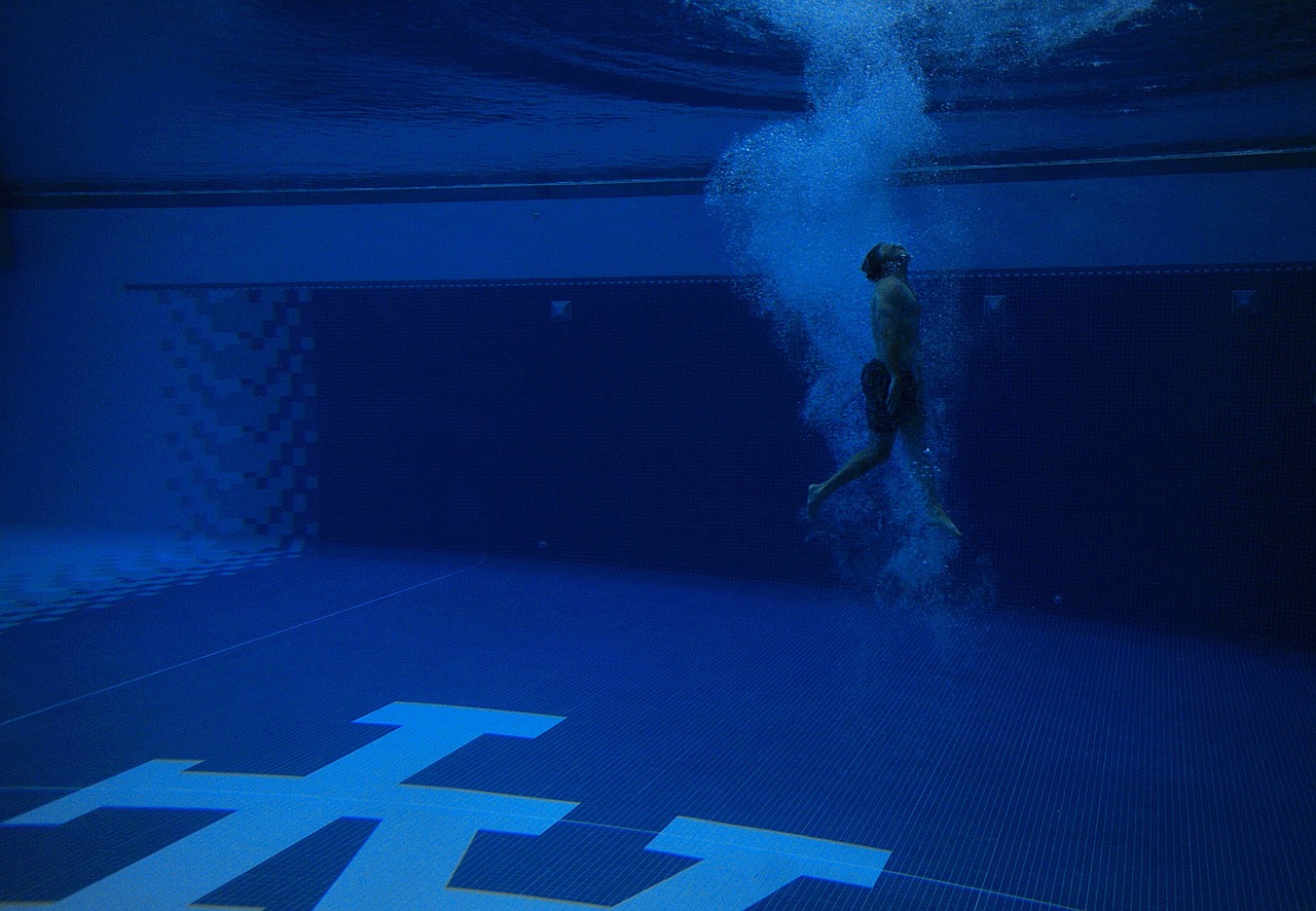 swimmer swimming pool free photo