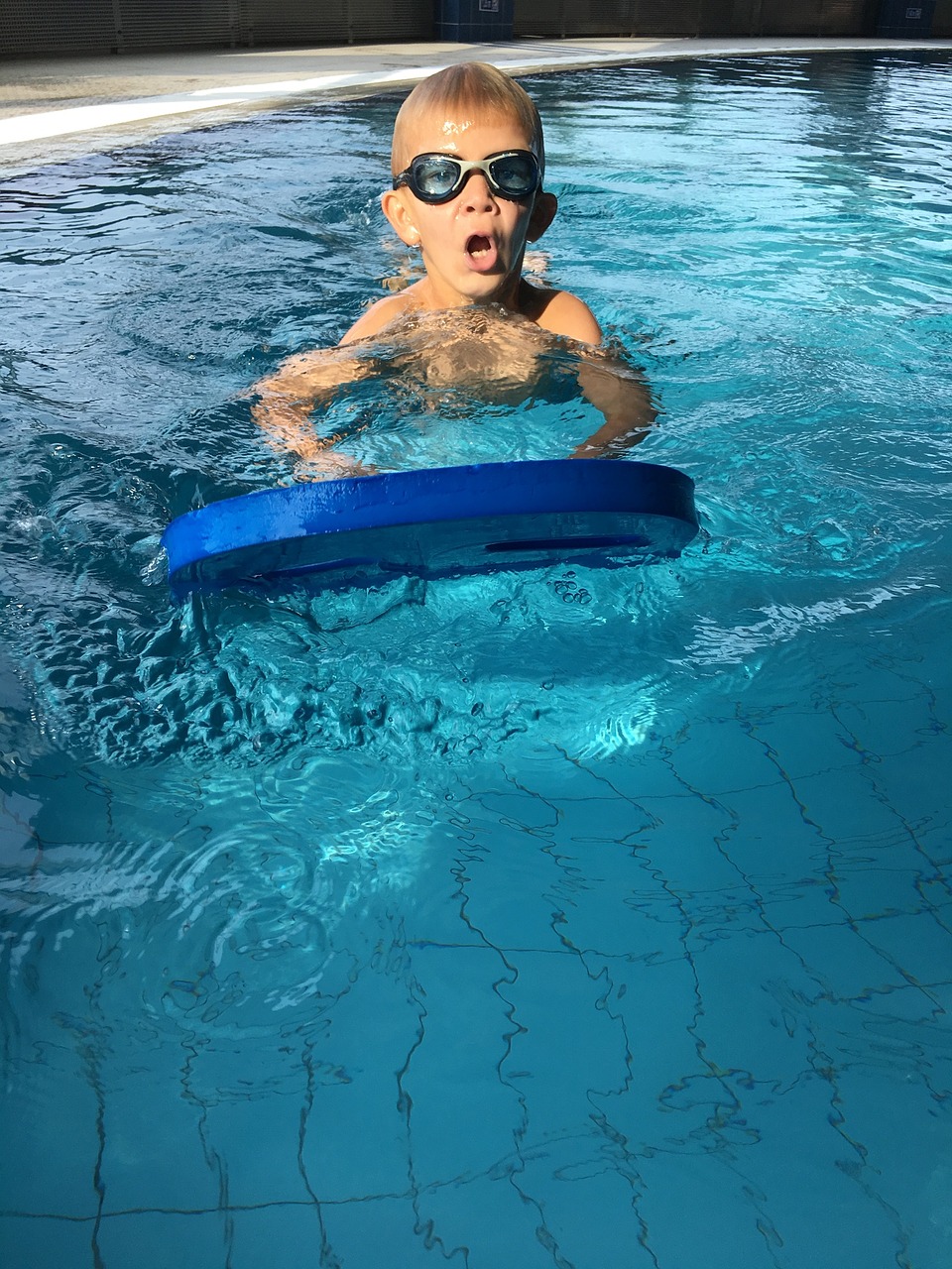 swimming child pool free photo
