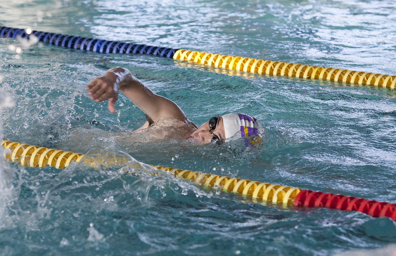 swimming exercise pool free photo