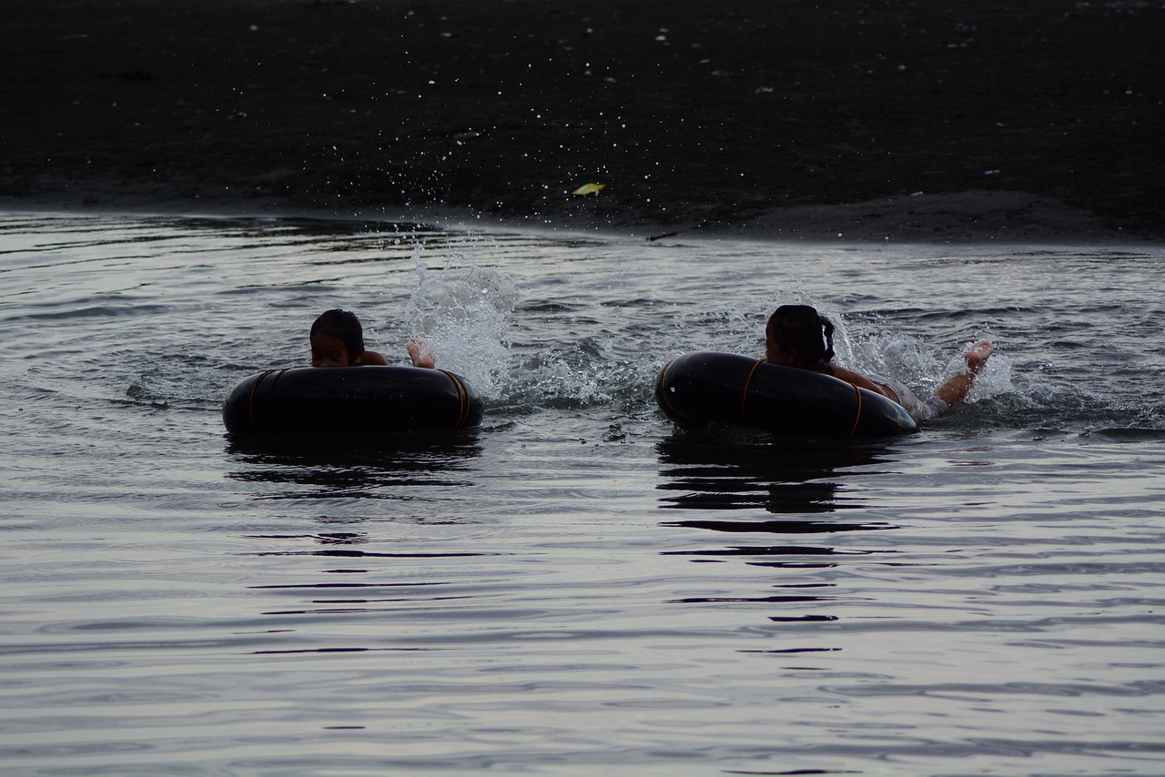 swimming water fun free photo